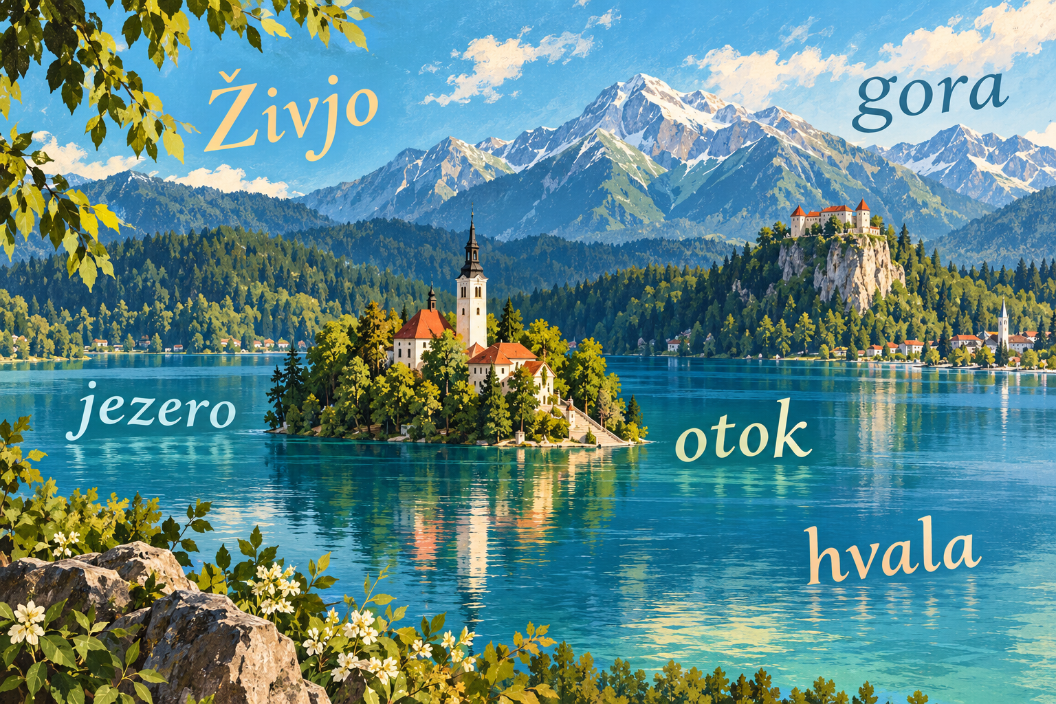 Slovenian from Russian project illustration